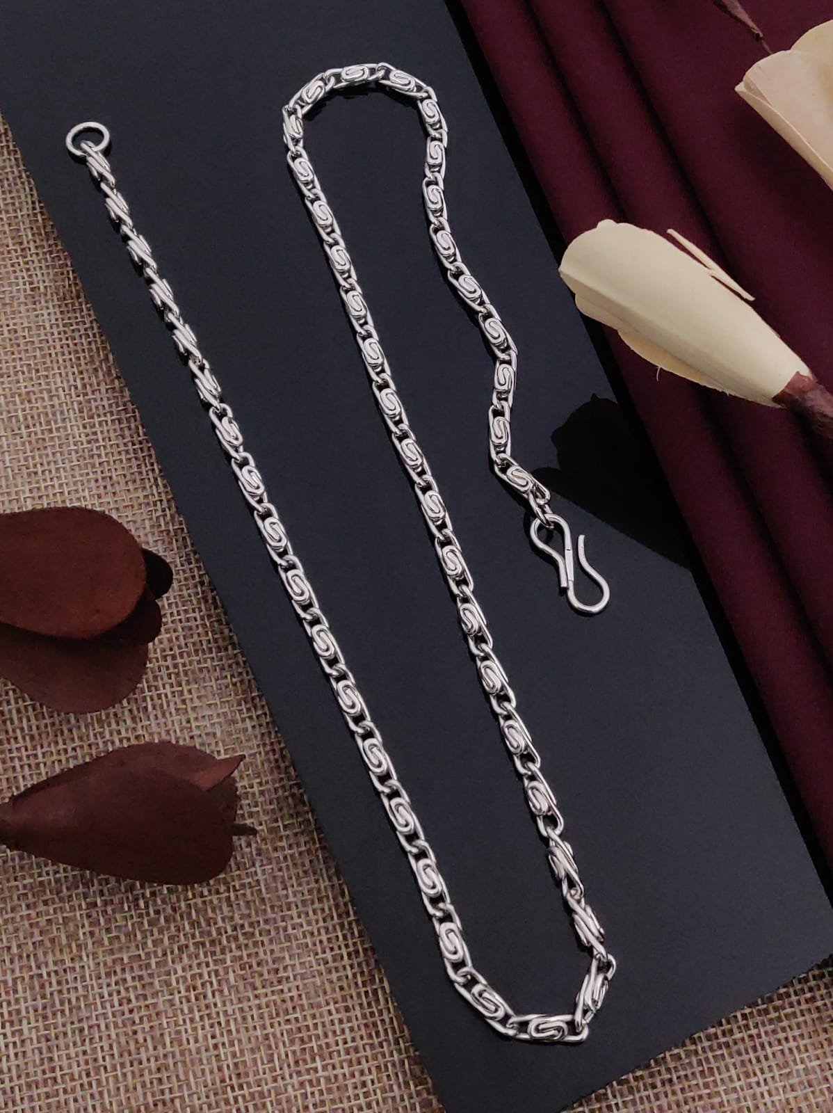 Solibelle Gold Plated Men's Wear Stylish Chain