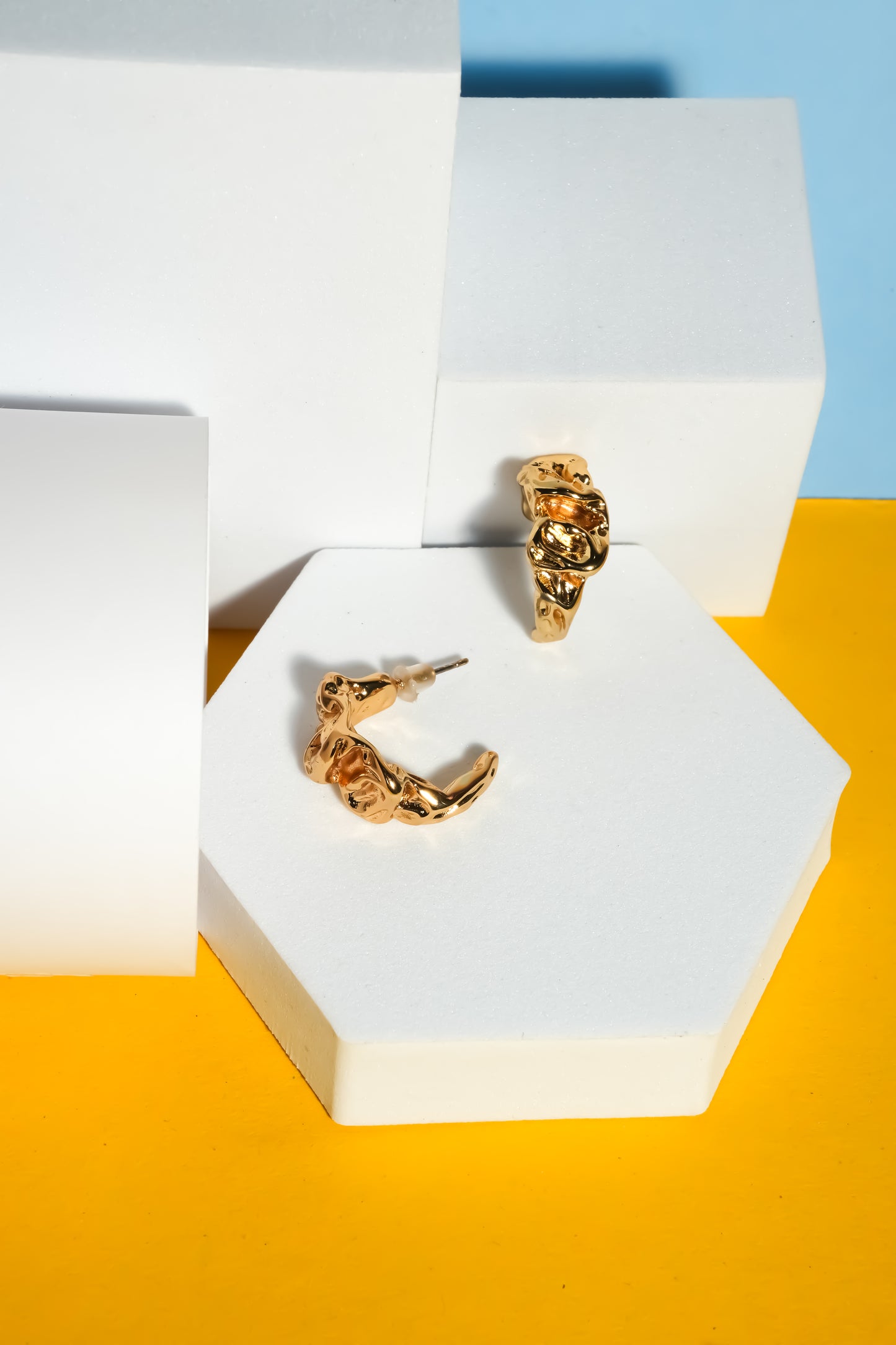Solibelle Gold Plated Korean Earring