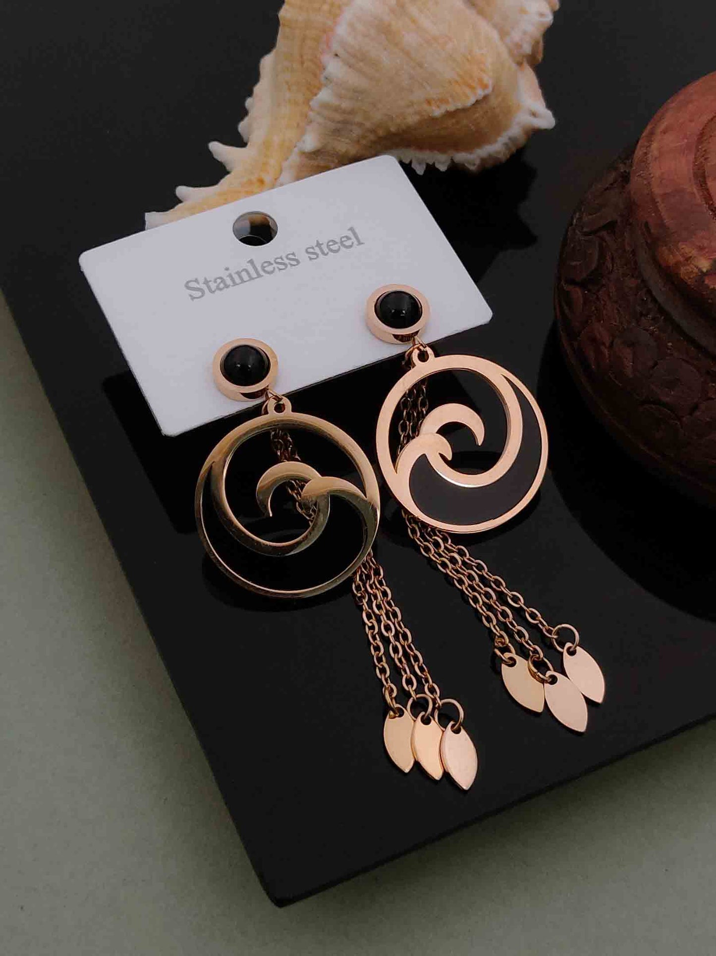 Solibelle Rebel Earrings | Gold Plated