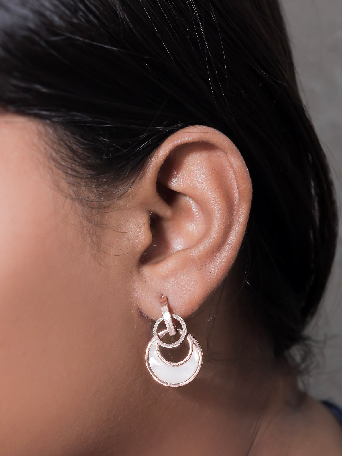 Solibelle Everyday Elegance Gold Plated Drop Earrings