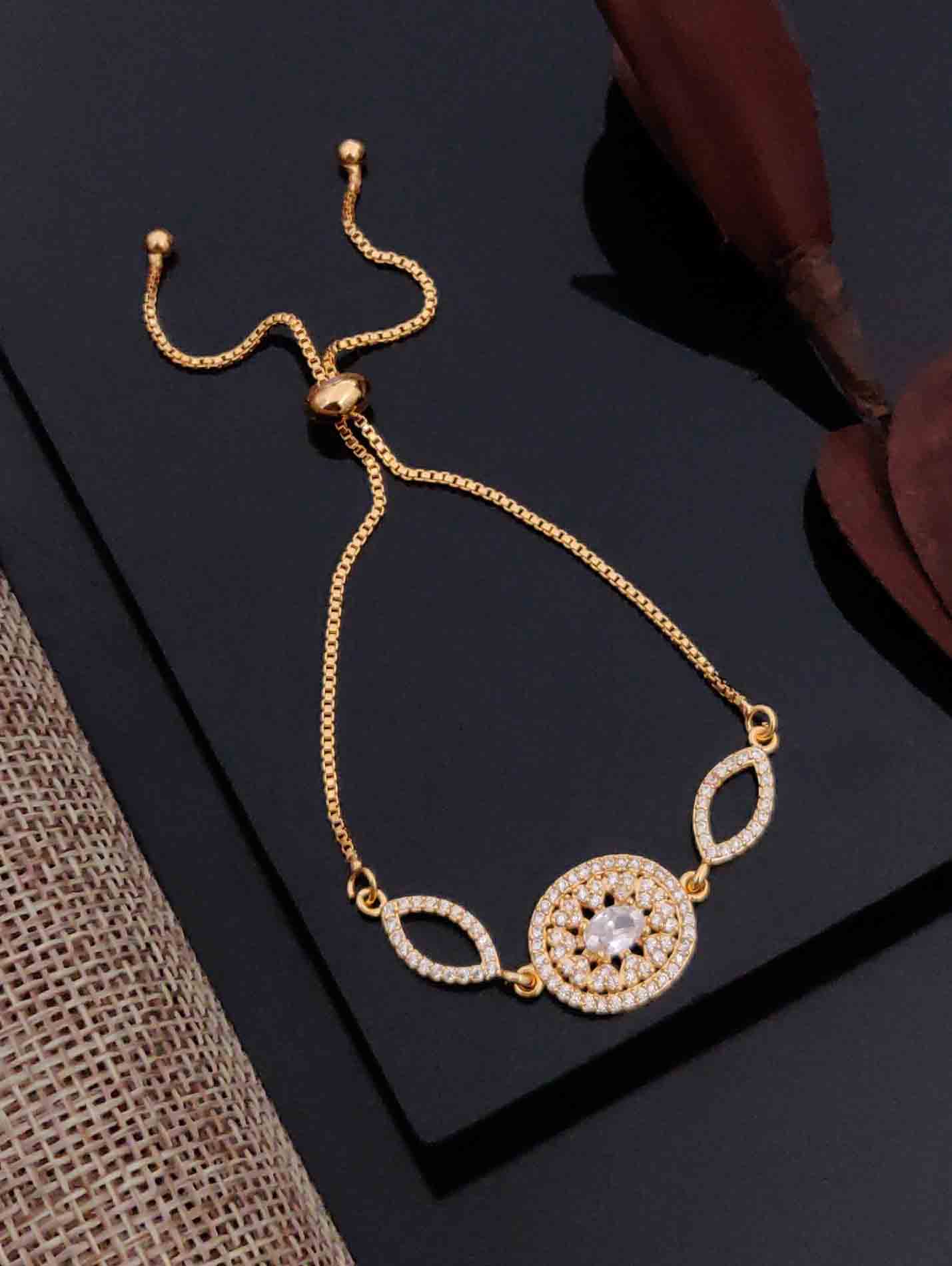 Solibelle Luminous Bracelet | Antitatrnish Gold Plated