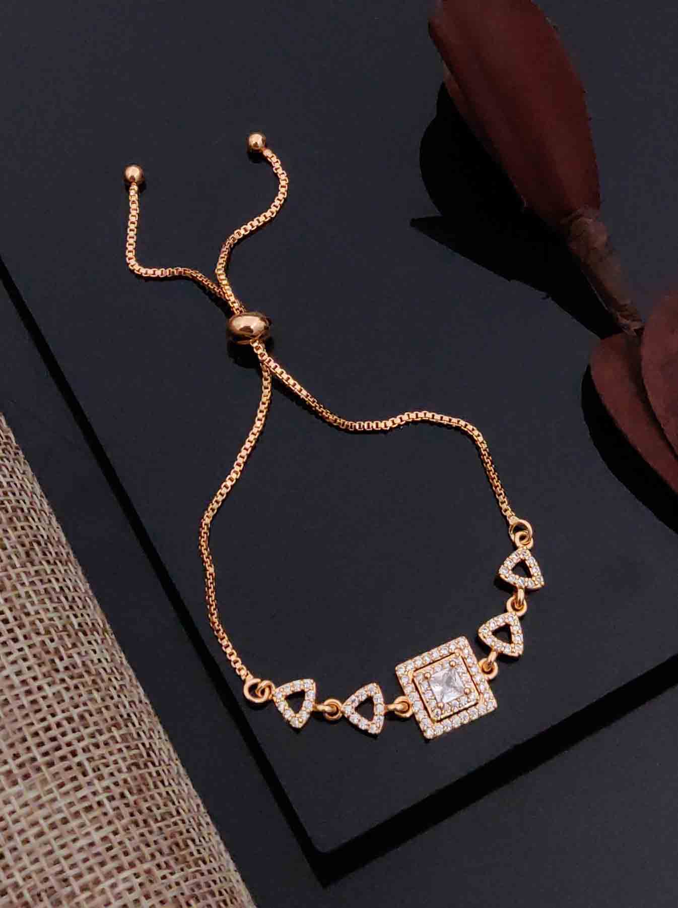 Solibelle Ivory Bracelet | Antitarnish Gold Plated