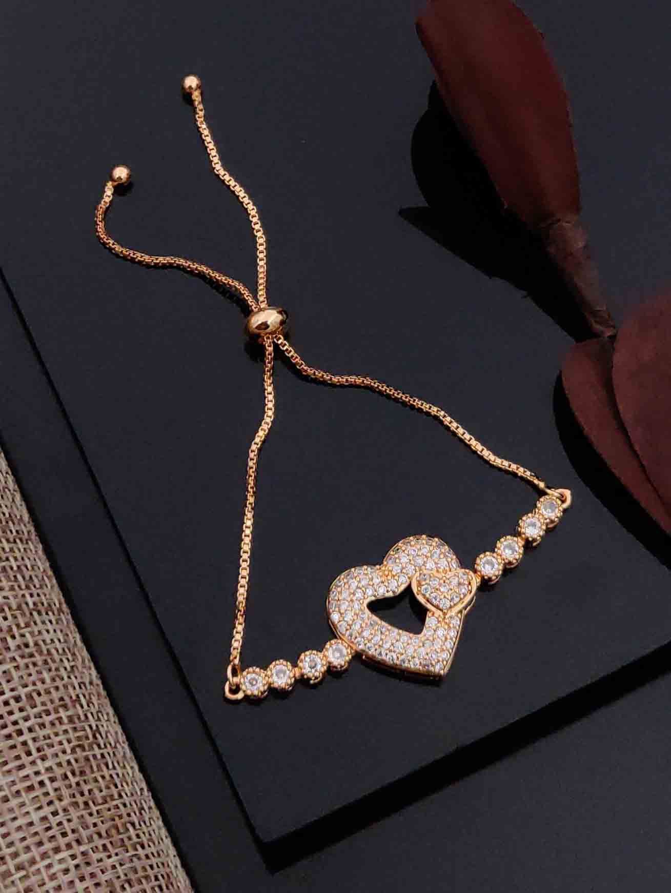 Solibelle Oroville Bracelet | Antitarnish Gold Plated